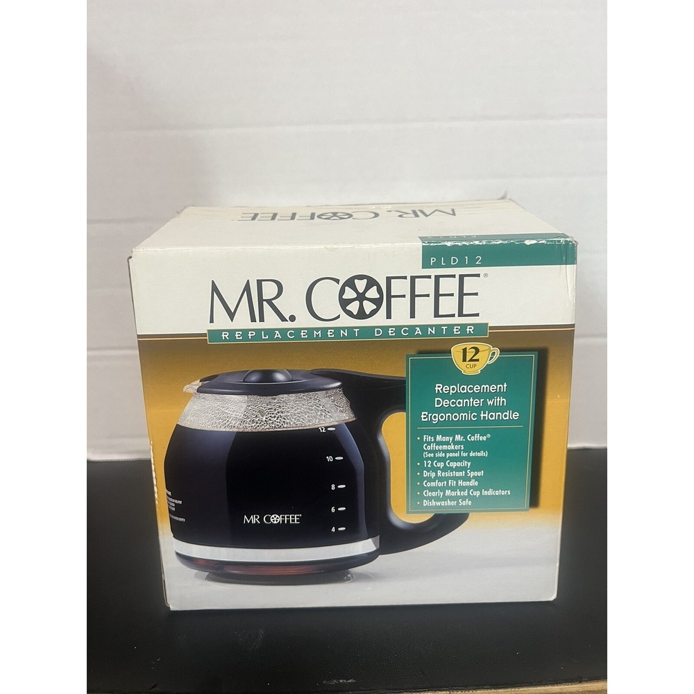 Mr.Coffee PLD12-RB 12-Cup Carafe‎ - Black